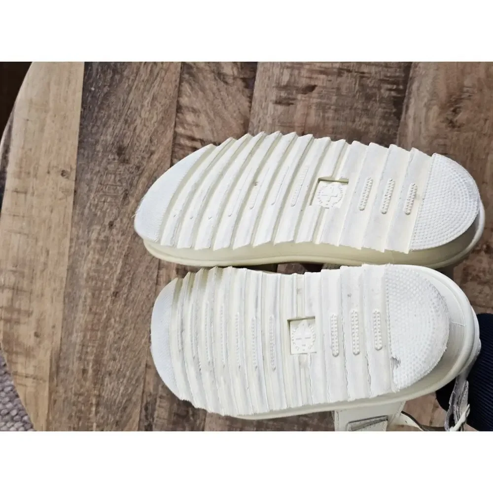Dr Martens Voss Mono Women's Light Yellow Leather Sandals size US 7 - Picture 11 of 12